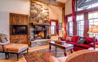 Beaver Creek Mountain Lodging Quartermoon Living Room